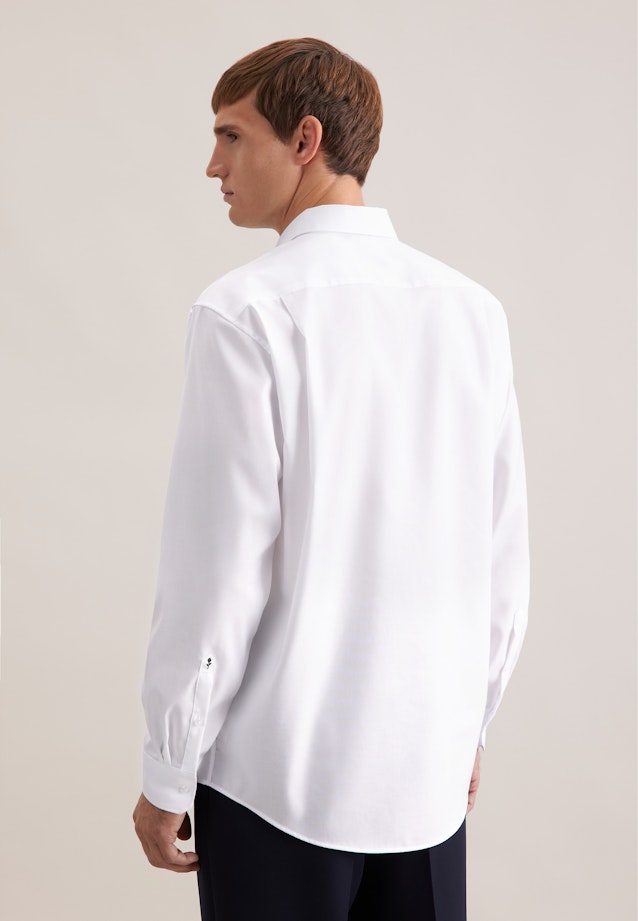 Comfort Business Hemd Uni in Weiß |  Seidensticker Onlineshop