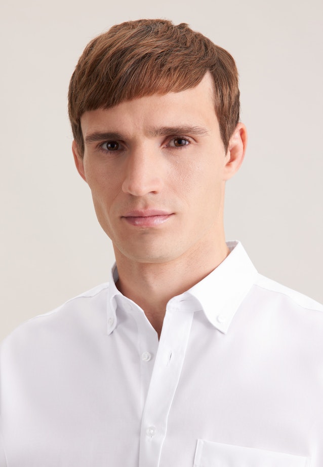 Comfort Chemise d'affaires Uni in Blanc |  Seidensticker Onlineshop