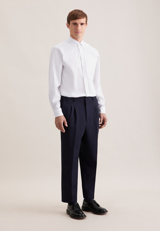 Comfort Chemise d'affaires Uni in Blanc |  Seidensticker Onlineshop