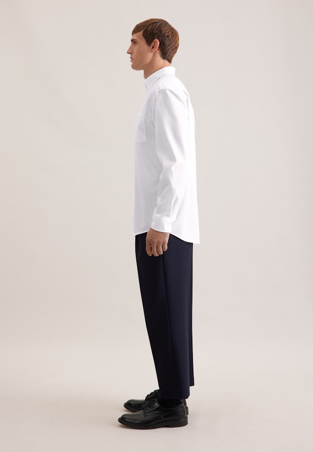 Comfort Chemise d'affaires Uni in Blanc |  Seidensticker Onlineshop
