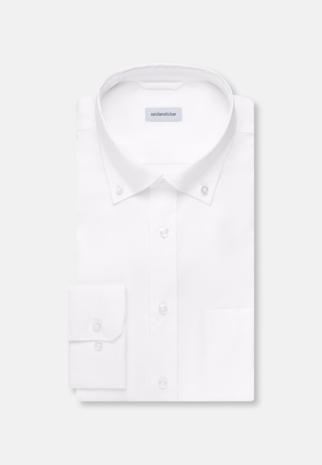 Comfort Business Hemd Uni in Weiß |  Seidensticker Onlineshop