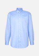 Comfort Business Hemd Uni in Mittelblau |  Seidensticker Onlineshop