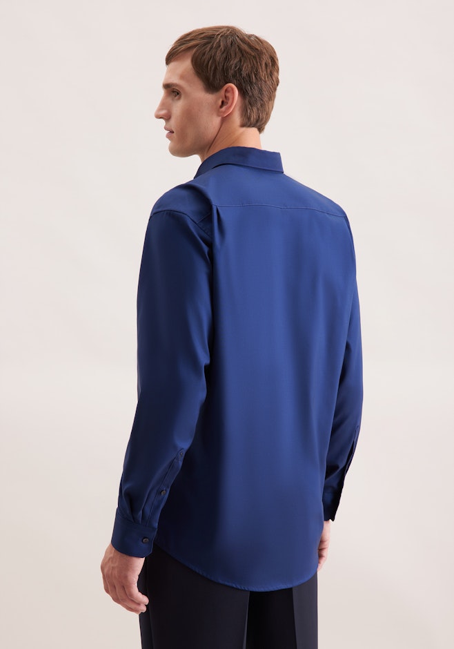 Comfort Business Hemd Uni in Dunkelblau | Seidensticker Onlineshop