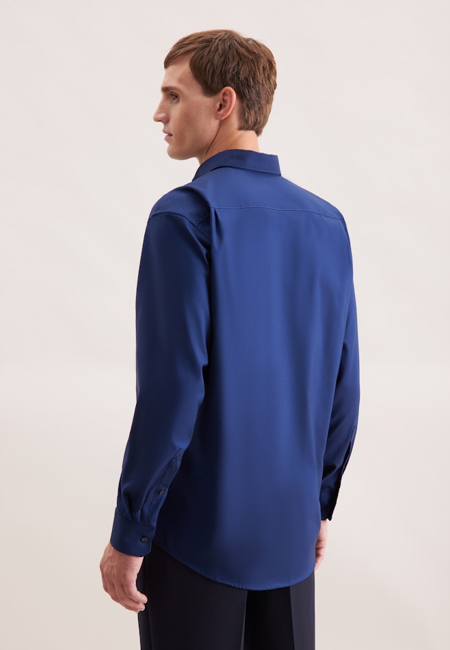 Comfort Business Hemd Uni in Dunkelblau | Seidensticker Onlineshop