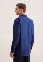 Comfort Business Hemd Uni in Dunkelblau |  Seidensticker Onlineshop