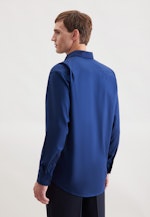 Comfort Business Hemd Uni in Dunkelblau |  Seidensticker Onlineshop