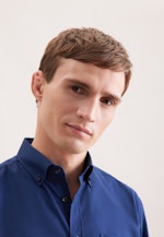 Comfort Business Hemd Uni in Dunkelblau |  Seidensticker Onlineshop