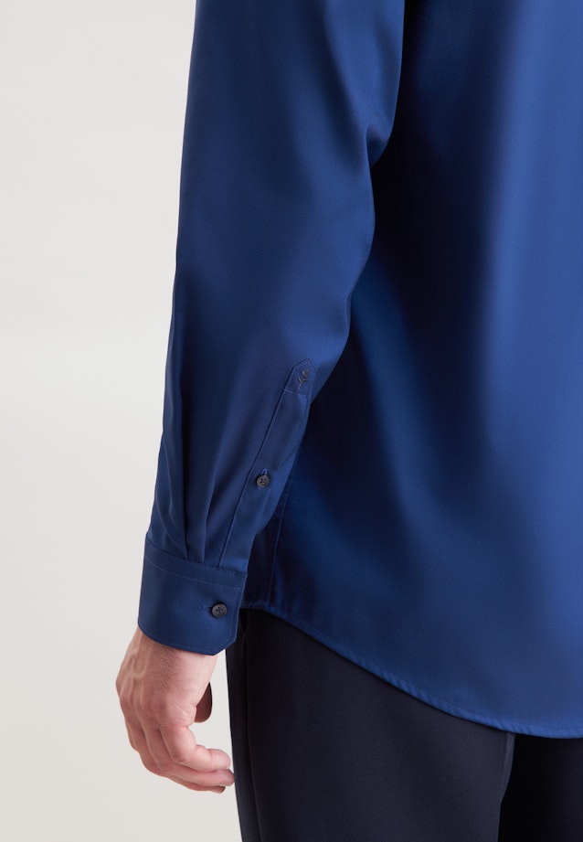 Comfort Business Hemd Uni in Dunkelblau |  Seidensticker Onlineshop