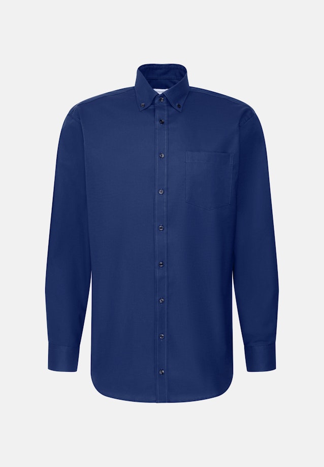 Comfort Business Hemd Uni in Dunkelblau |  Seidensticker Onlineshop