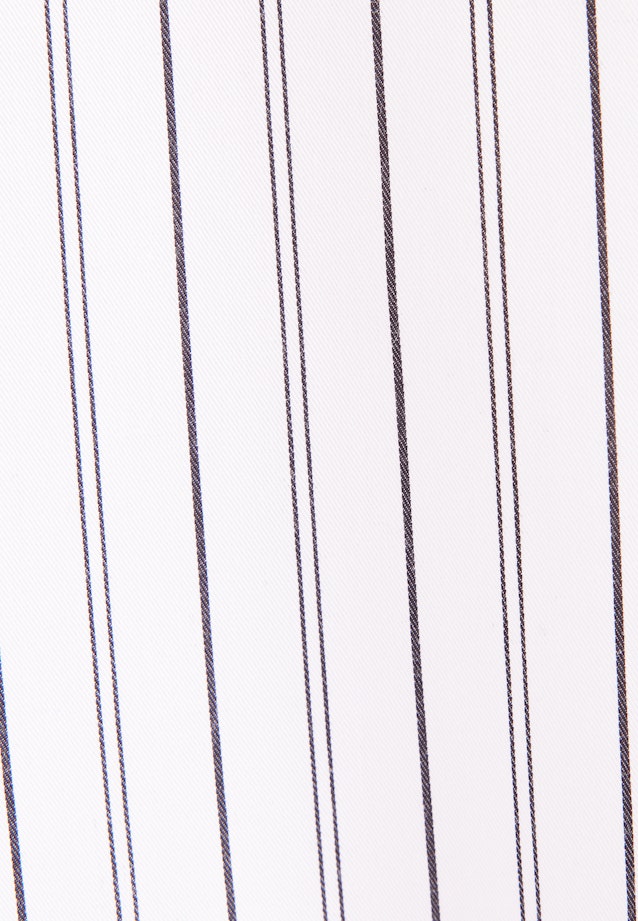 Oversized Hemdbluse mit tiefer Passe in Weiß |  Seidensticker Onlineshop