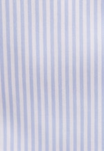 Kelchkragenbluse aus Baumwollsatin slim fit in Hellblau |  Seidensticker Onlineshop