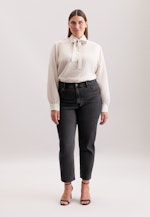 Hemdbluse mit abnehmbarer Schluppe in Weiß |  Seidensticker Onlineshop