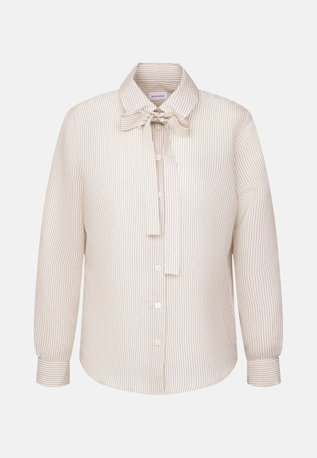 Hemdbluse mit abnehmbarer Schluppe in Weiß |  Seidensticker Onlineshop