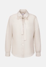 Hemdbluse mit abnehmbarer Schluppe in Weiß |  Seidensticker Onlineshop