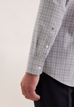 Regular Business shirt Check in Dunkelblau |  Seidensticker Onlineshop