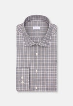Regular Business shirt Check in Dunkelblau |  Seidensticker Onlineshop