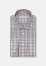 Regular Chemise d'affaires carreaux in Bleu Foncé |  Seidensticker Onlineshop