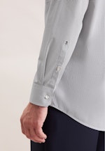 Regular Business Hemd Druck in Dunkelblau |  Seidensticker Onlineshop