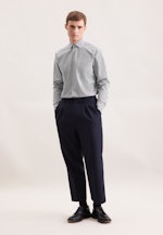 Regular Business Hemd Druck in Dunkelblau |  Seidensticker Onlineshop