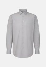 Regular Business Hemd Druck in Dunkelblau |  Seidensticker Onlineshop