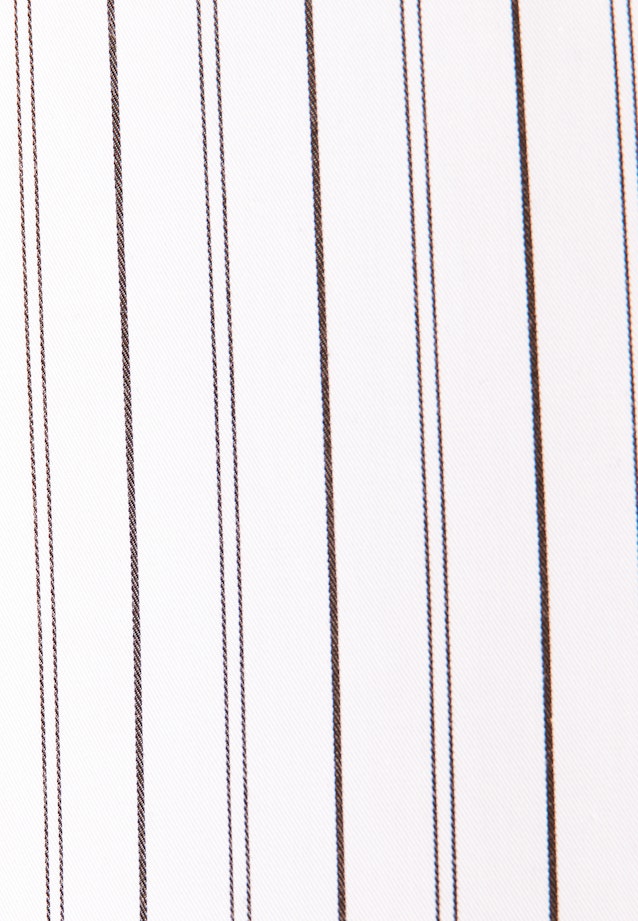 Oversized Hemdbluse mit tiefer Passe in Weiß |  Seidensticker Onlineshop