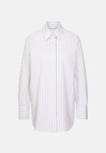 Oversized Hemdbluse mit tiefer Passe in Weiß |  Seidensticker Onlineshop