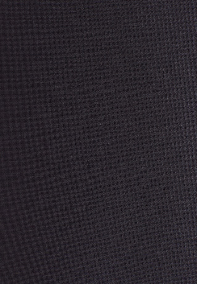 Zweireihiger Blazer mit aufgesetzten Taschen aus einer Wollmischung in Dunkelblau |  Seidensticker Onlineshop