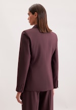 Zweireihiger Blazer mit aufgesetzten Taschen aus einer Wollmischung in Rot |  Seidensticker Onlineshop