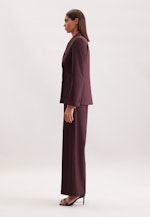 Zweireihiger Blazer mit aufgesetzten Taschen aus einer Wollmischung in Rot |  Seidensticker Onlineshop