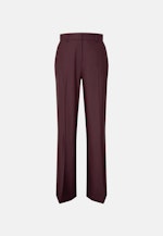Gerade Hose mit Bügelfalten aus einer Wollmischung in Rot |  Seidensticker Onlineshop