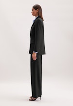 Zweireihiger Blazer mit Pattentaschen aus einer Wollmischung in Schwarz |  Seidensticker Onlineshop