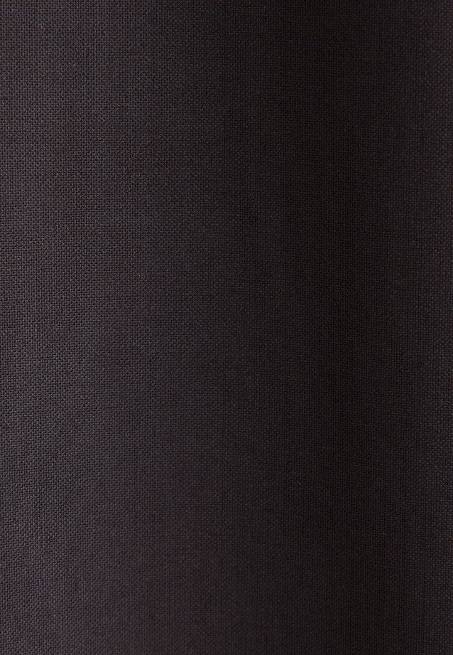 Bundfaltenhose aus einer Wollmischung in Schwarz |  Seidensticker Onlineshop