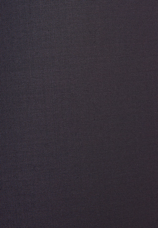 Pantalon à plis en mélange de laine in Bleu Foncé |  Seidensticker Onlineshop