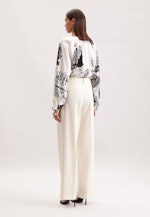 Bundfaltenhose aus einer Wollmischung in Ecru |  Seidensticker Onlineshop