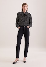 Jeans Mom-Fit taille haute avec stretch in Gris |  Seidensticker Onlineshop