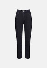 Mom- Fit Jeans High Waist mit Stretchanteil in Grau |  Seidensticker Onlineshop