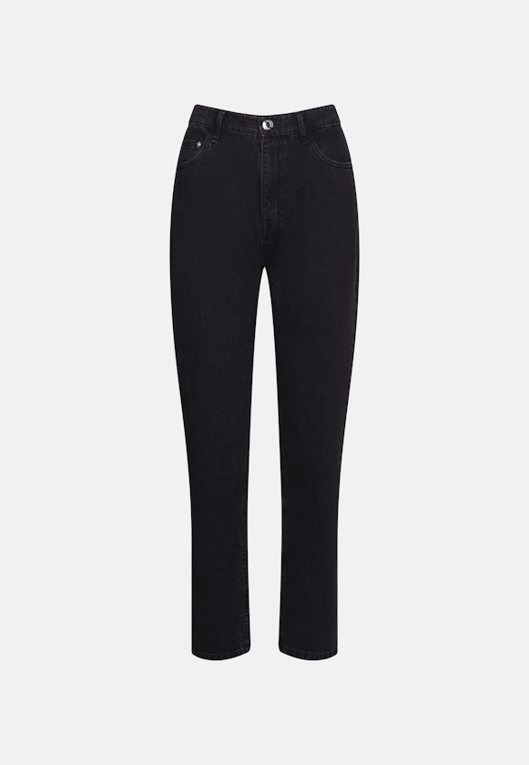 Jeans Mom-Fit taille haute avec stretch in Gris |  Seidensticker Onlineshop