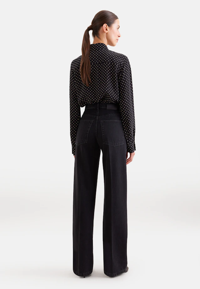 Wide- Leg Jeans High Waist in Grau |  Seidensticker Onlineshop