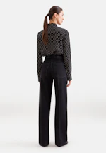 Wide- Leg Jeans High Waist in Grau |  Seidensticker Onlineshop