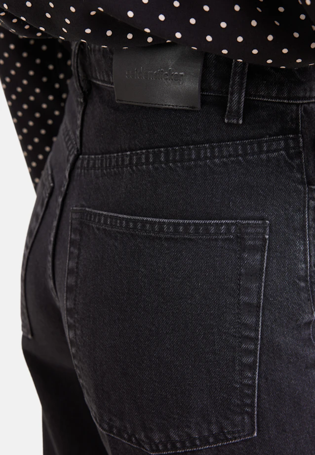 Wide- Leg Jeans High Waist in Grau |  Seidensticker Onlineshop