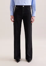 Wide- Leg Jeans High Waist in Grey |  Seidensticker Onlineshop