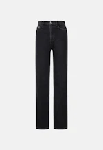 Jeans à jambes larges taille haute avec stretch in Gris |  Seidensticker Onlineshop