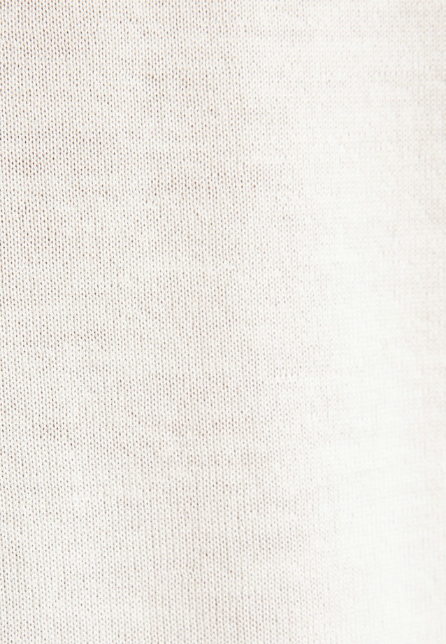 Leichtes Strickshirt aus Wolle und Seide in Ecru |  Seidensticker Onlineshop