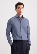 Slim Chemise d'affaires Imprimé in Bleu Foncé |  Seidensticker Onlineshop