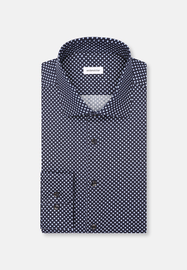 Slim Chemise d'affaires Imprimé in Bleu Foncé |  Seidensticker Onlineshop