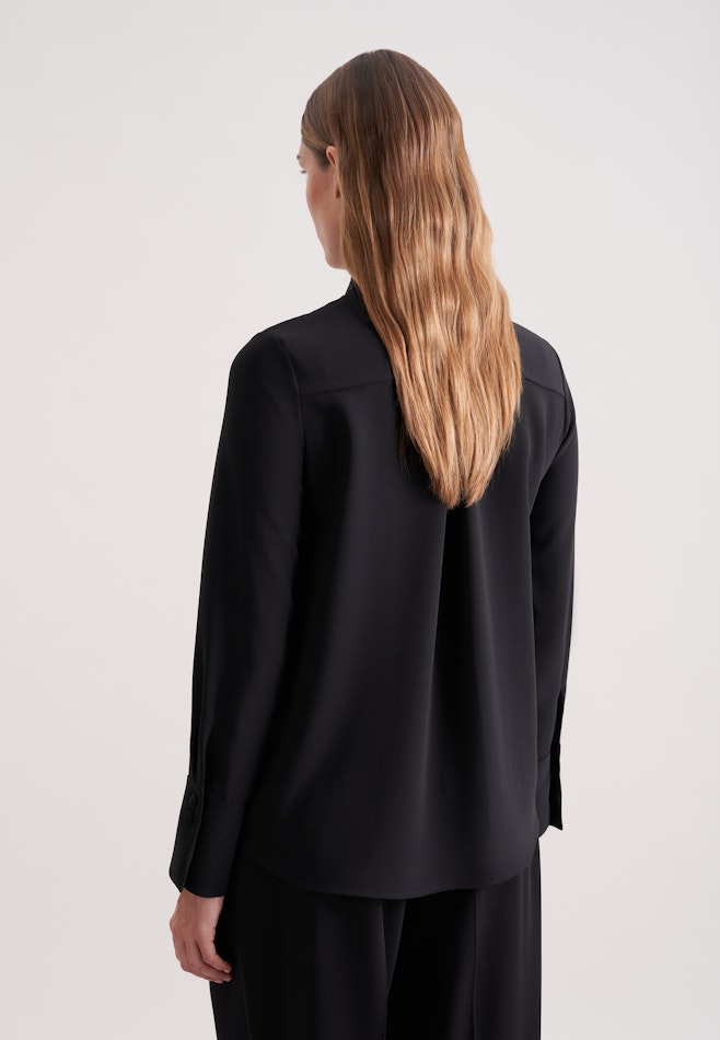 Chemisier à poignet long dans Noir | Boutique en ligne Seidensticker