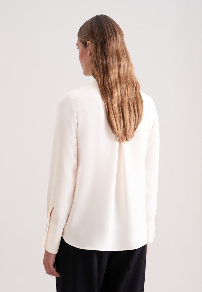 Hemdbluse mit langer Manschette in Ecru | Seidensticker Onlineshop