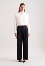 Hemdbluse mit langer Manschette in Ecru |  Seidensticker Onlineshop