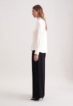 Hemdbluse mit langer Manschette in Ecru |  Seidensticker Onlineshop