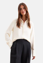 Shirt blouse with long cuff in Ecru |  Seidensticker Onlineshop